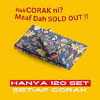 (Lab Tested by SIRIM) CADAR 100% COTTON Dhowha Pure - King | Queen | Super Single - Getah Keliling - dhowha